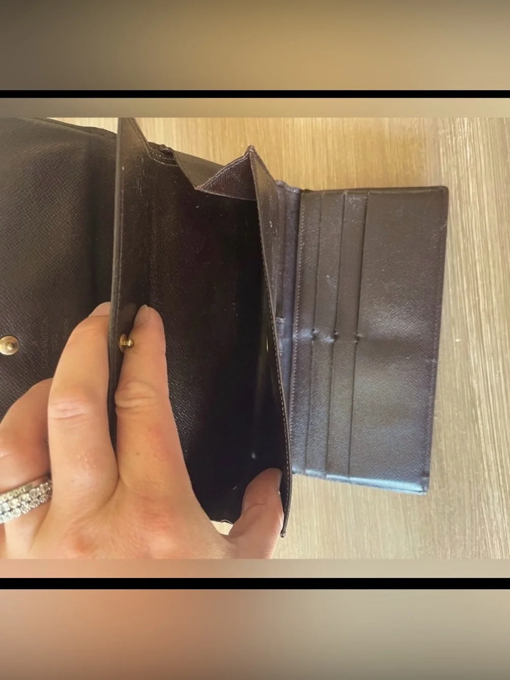 Louis Vuitton Damier ebene wallet